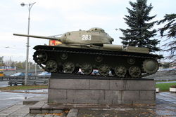 Прототип танка КВ-85 «Объект 239», август 1943 года