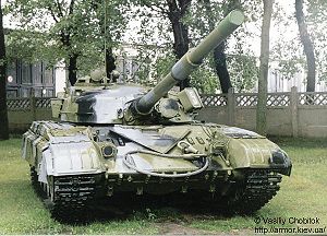 Т-64А ранних выпусков после капитального ремонта